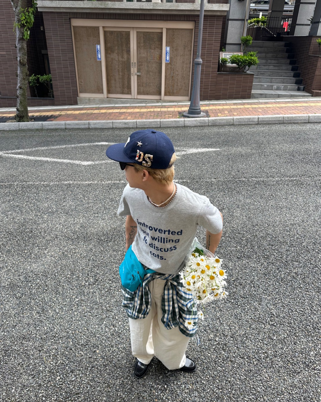 レタリングTシャツ SK0086