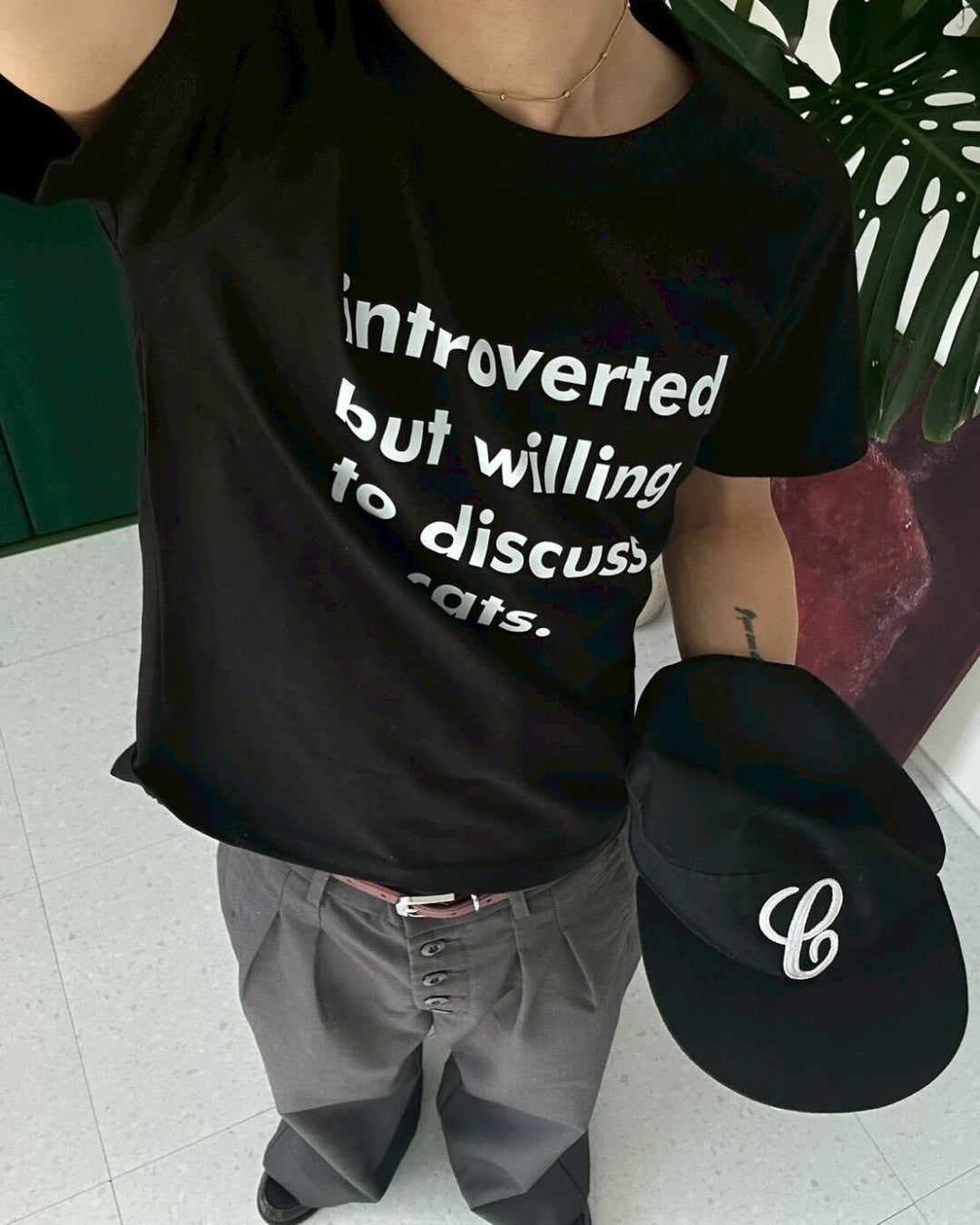 レタリングTシャツ SK0086