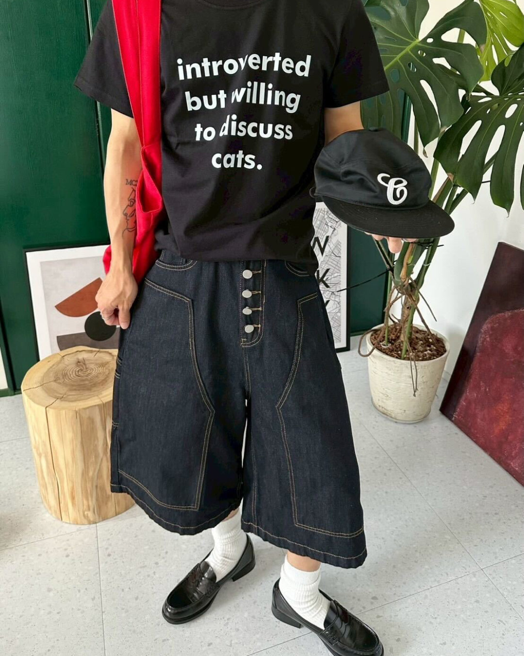 レタリングTシャツ SK0086