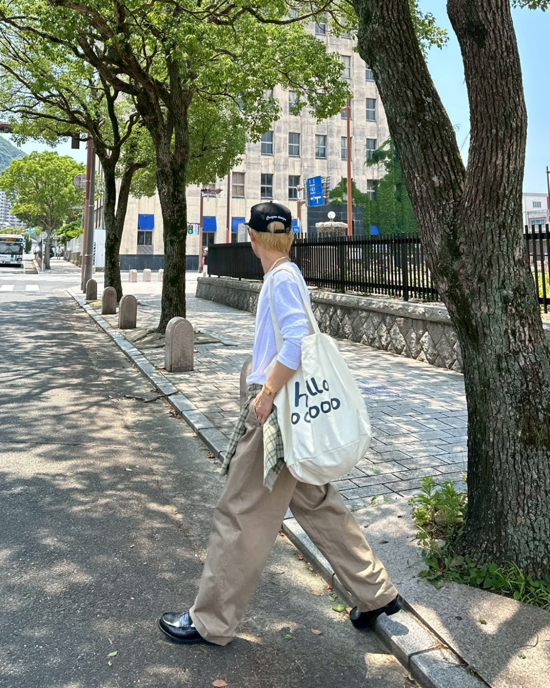 ラウンドネックロングTシャツ SK0120