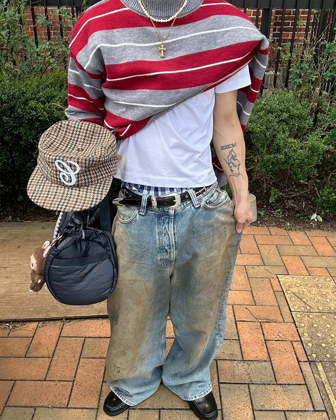 オーバーサイズボーダーセーター SK0232 – YOLO（ヨロ）｜ファッション通販