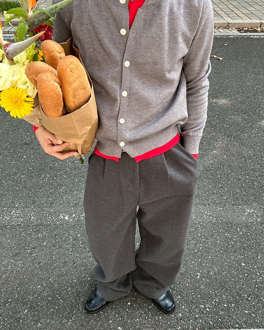 ベビーウール風カジュアルパンツ
SK0292