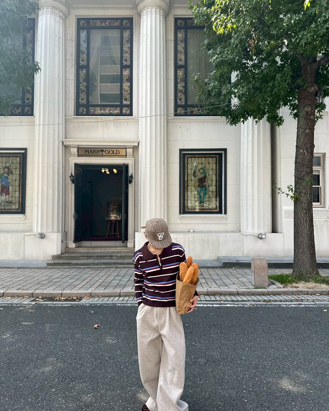 ボーダービッグシルエットニット
SK0297