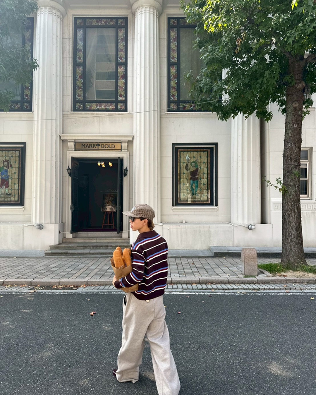 ボーダービッグシルエットニット
SK0297