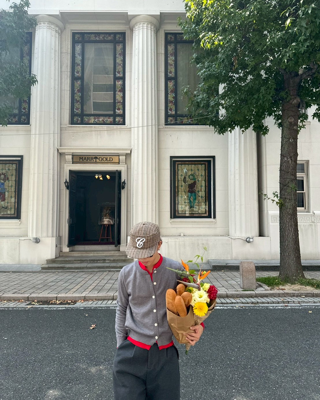 2カラーレイヤード風ニット
SK0348