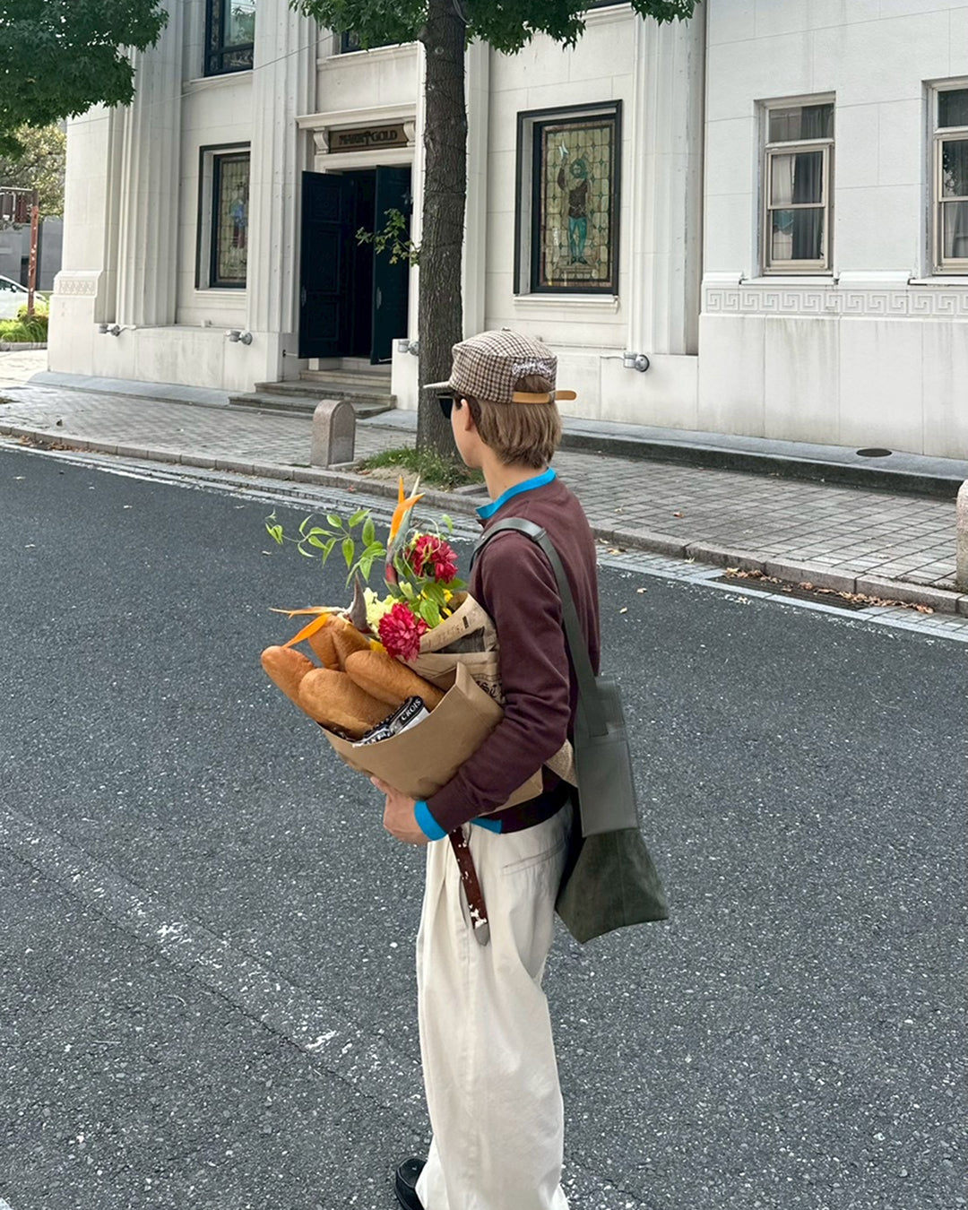 2カラーレイヤード風ニット
SK0348