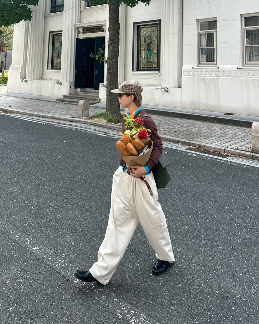 2カラーレイヤード風ニット
SK0348