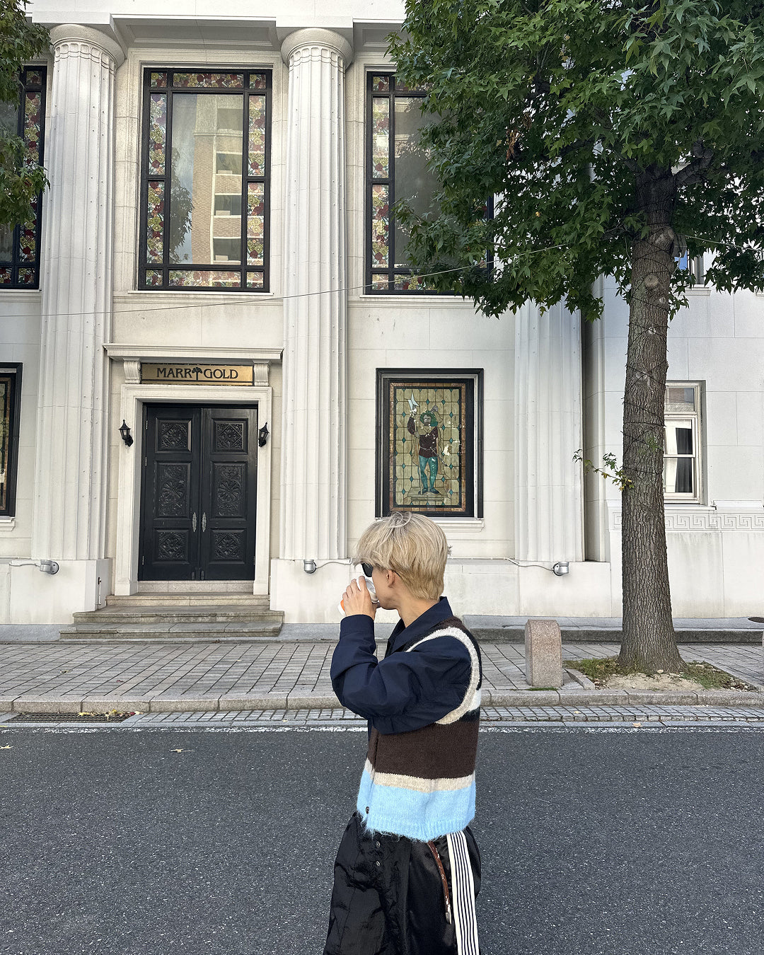 マルチカラーニットベスト
SK0372