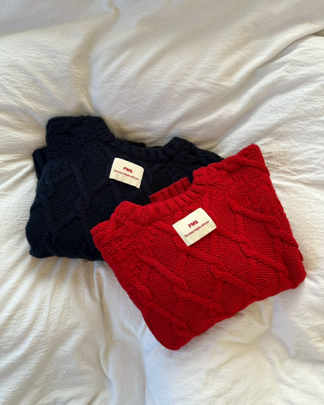 【11/25 19:00販売開始 オリジナル 即納】クロップドフィッシャーマンセーター SK6000