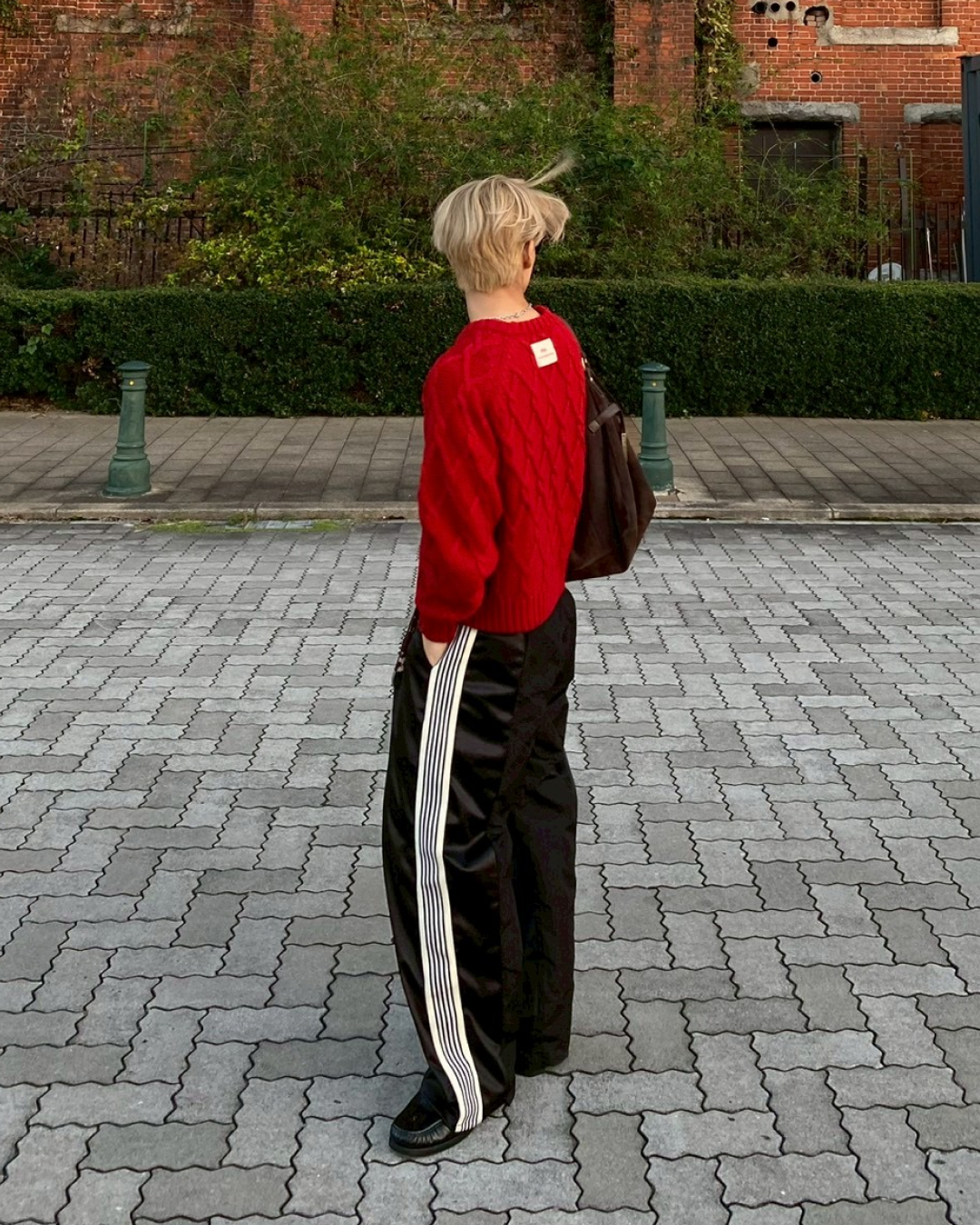 【11/25 19:00販売開始 オリジナル 即納】クロップドフィッシャーマンセーター SK6000