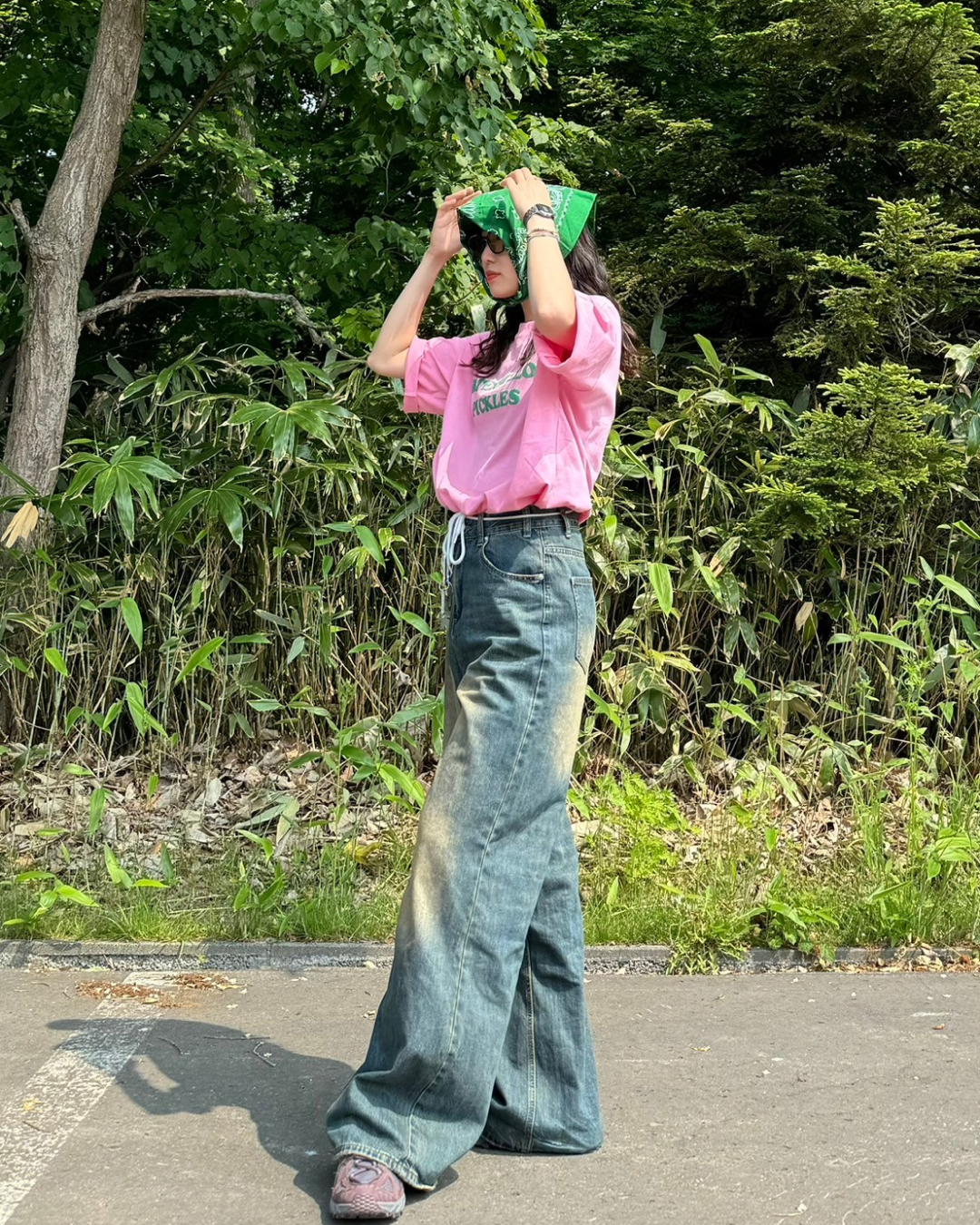 カラーレタリングTシャツ SM0010