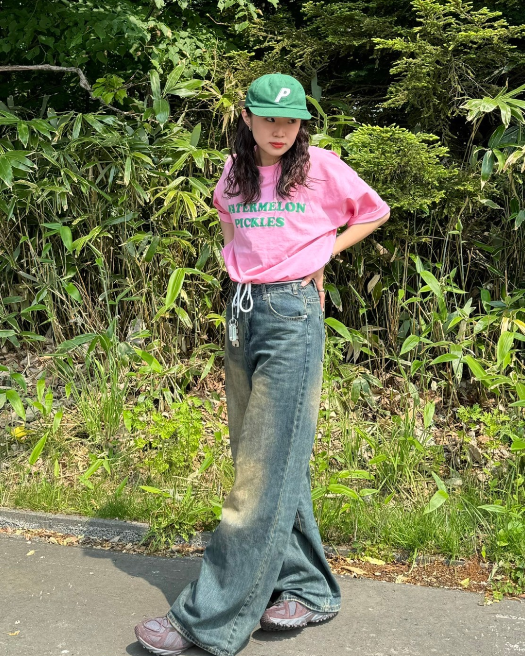 カラーレタリングTシャツ SM0010
