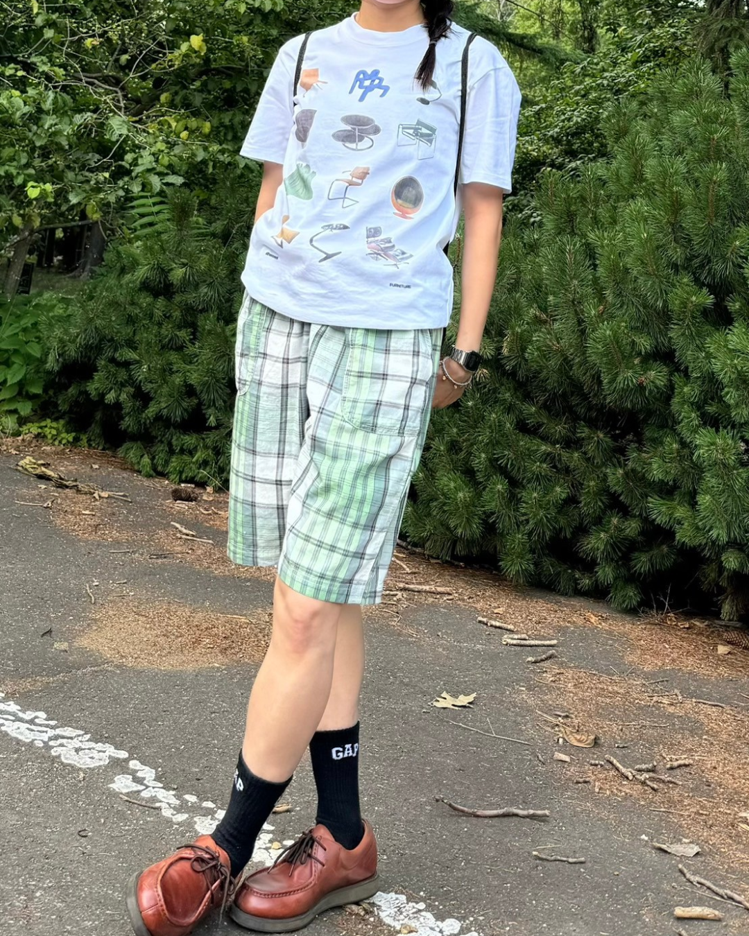 ファニチャープリントTシャツ SM0022