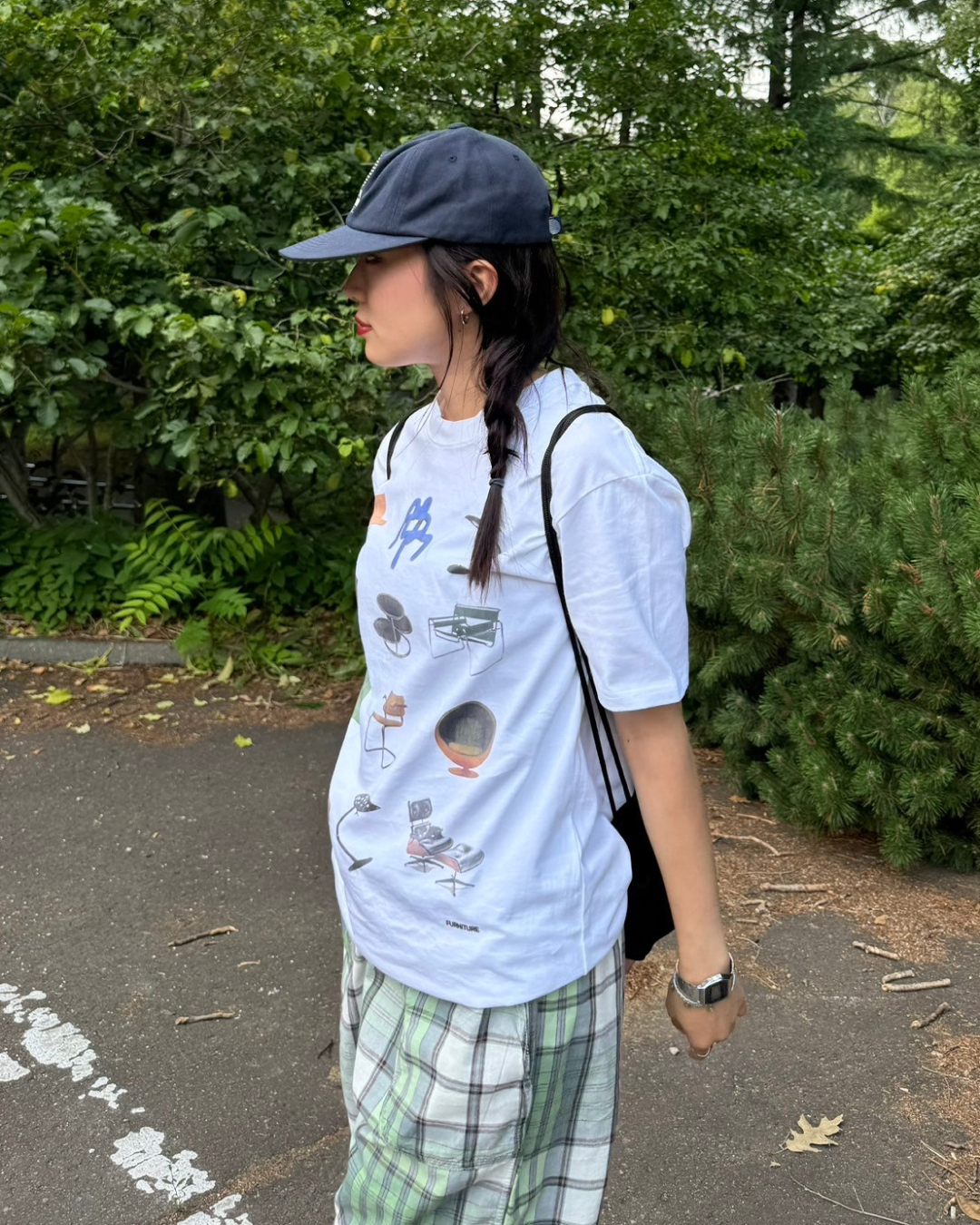 ファニチャープリントTシャツ SM0022