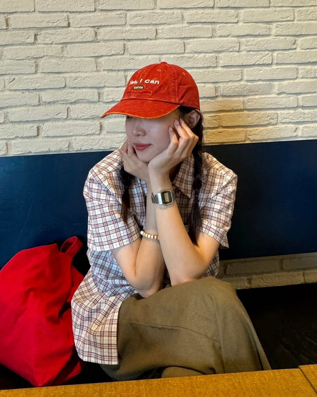 ストレートカラーキャップ SM0031