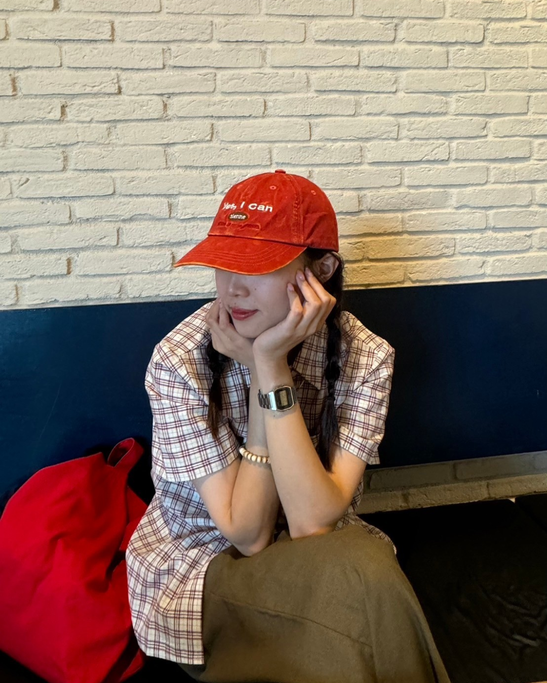 ストレートカラーキャップ SM0031