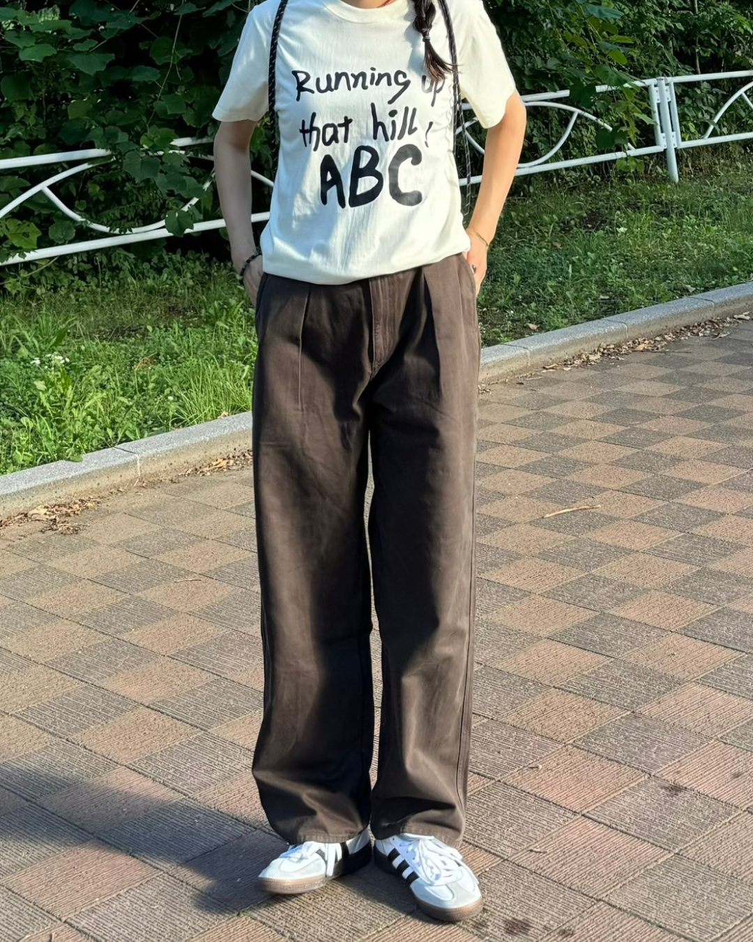 レタープリントTシャツ SM0042