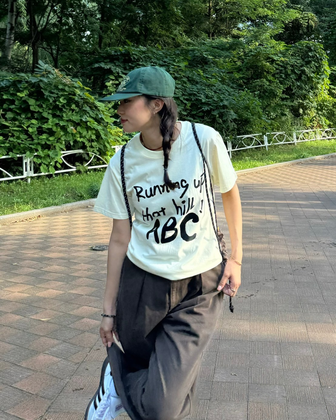 レタープリントTシャツ SM0042