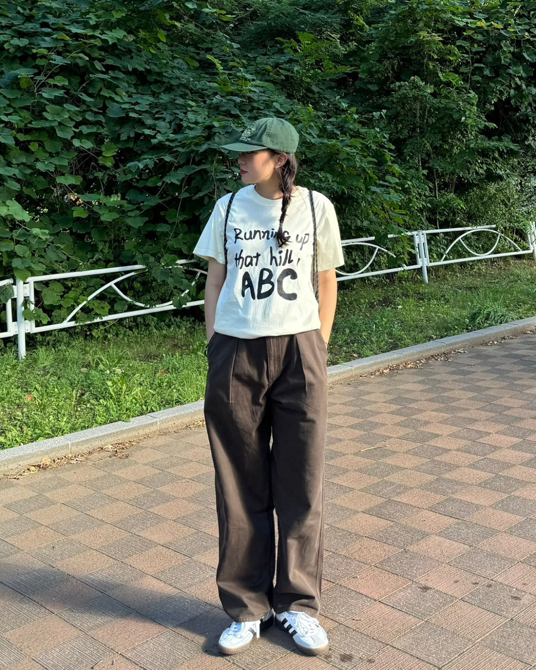 レタープリントTシャツ SM0042