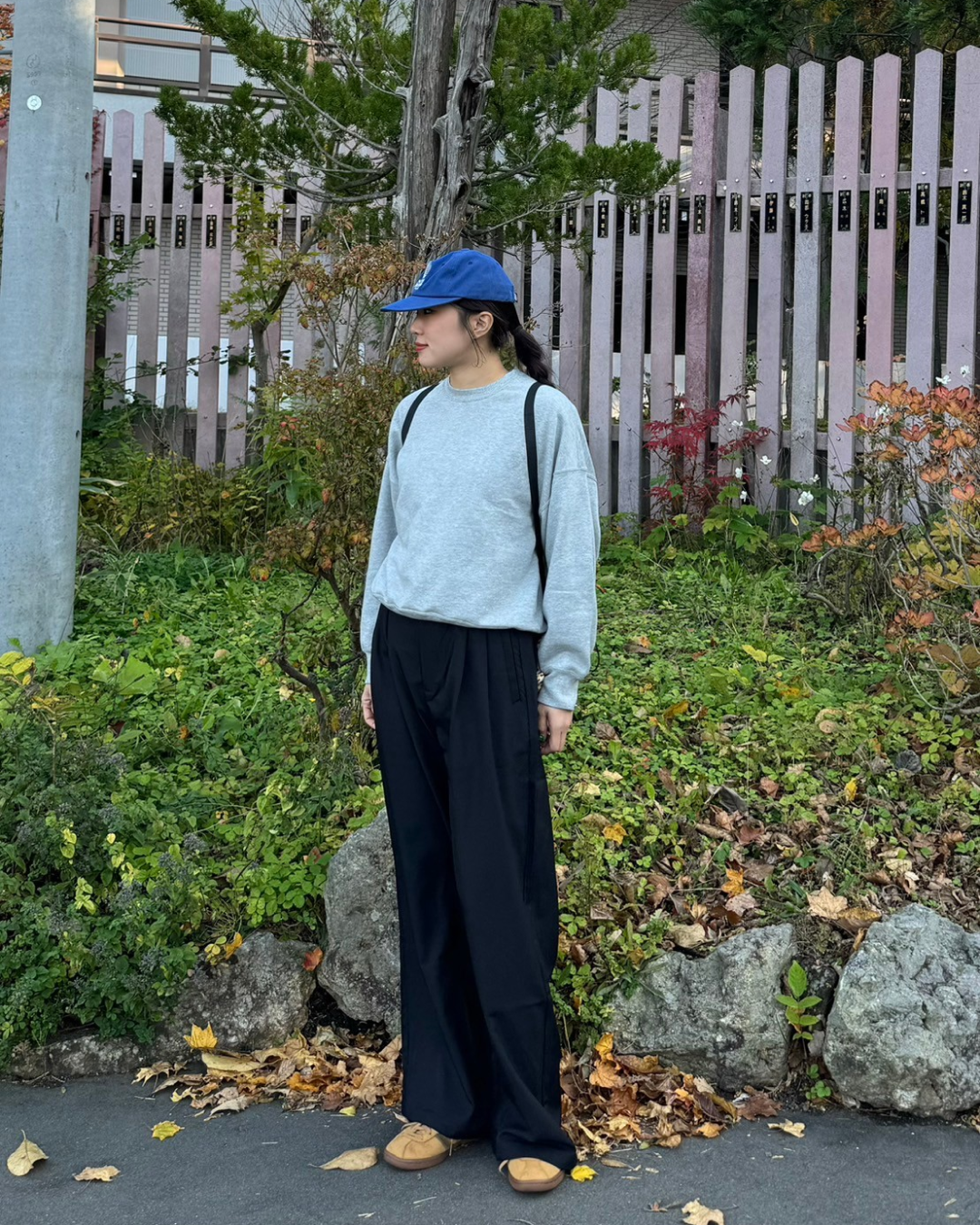 ボタンタックパンツ SM0082