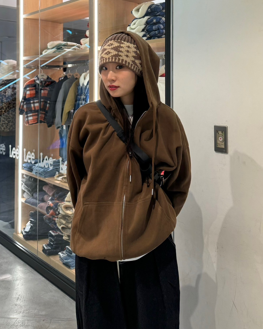 即納】ブラウンチェックジップパーカー SM0085 – YOLO(ヨロ 即納】ブラウンチェックジップパーカー SM0085 – YOLO(ヨロ