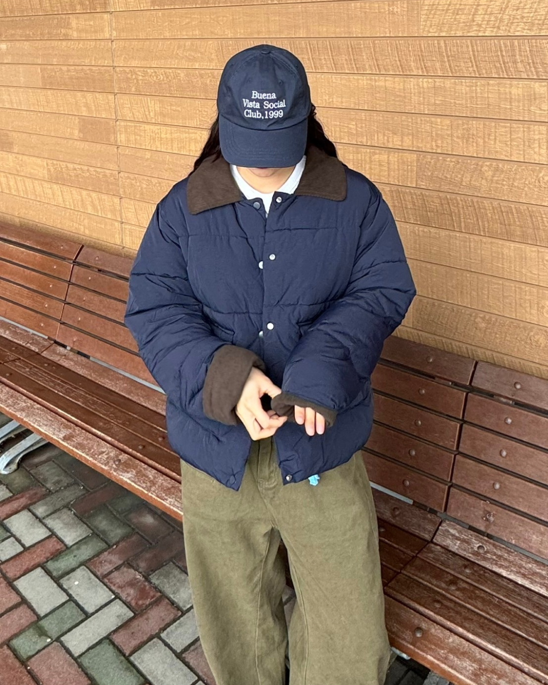 カラーコーデュロイボタンアウター SM0119