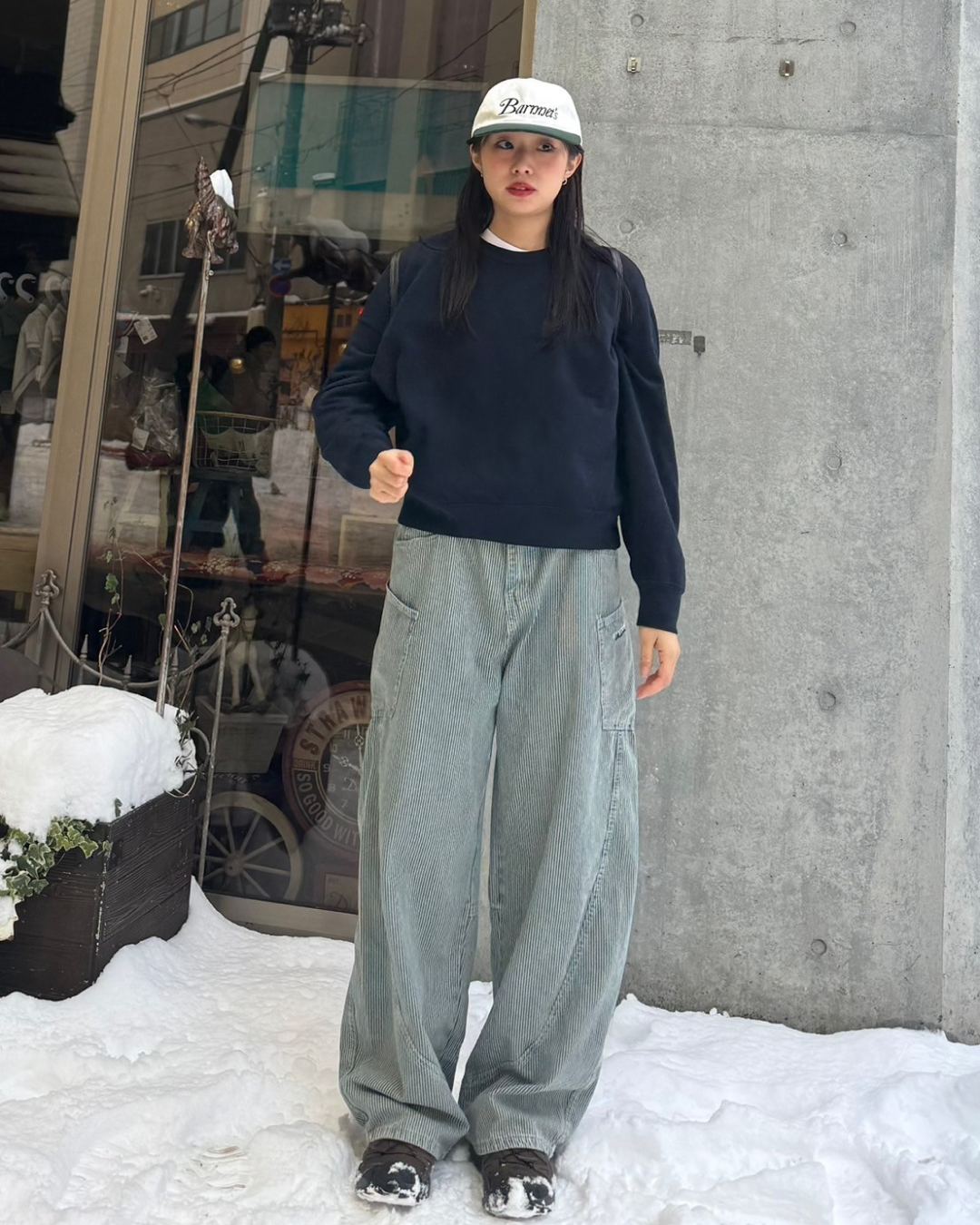 ストライプバルーンパンツ SM0140