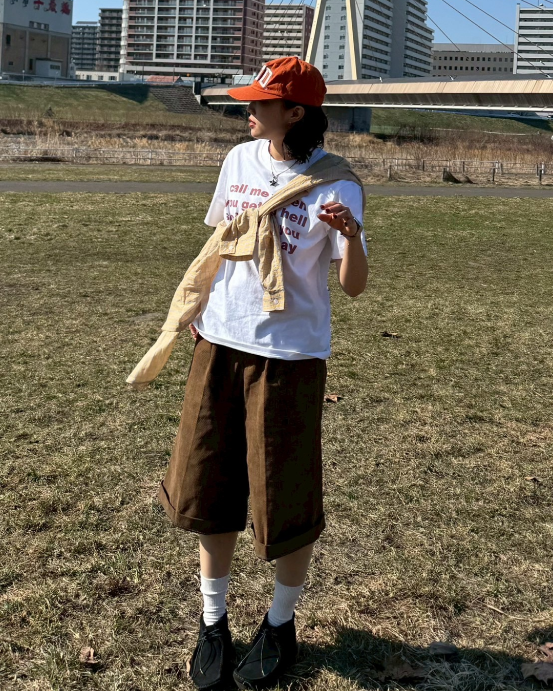 テキストプリントTシャツ SM0223
