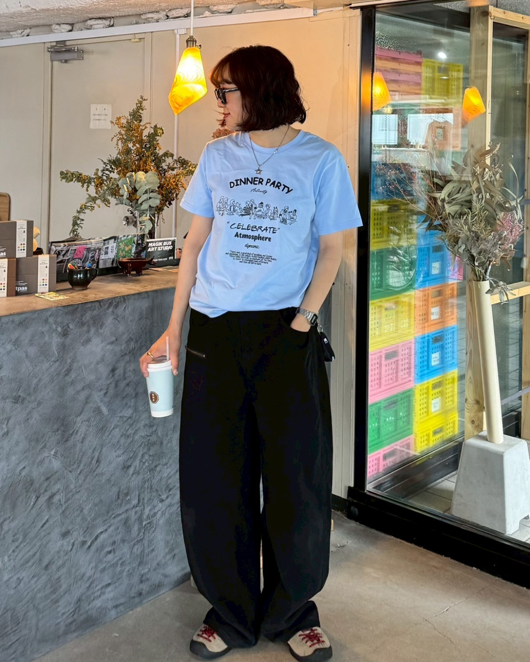 パーティープリントTシャツ SM1019