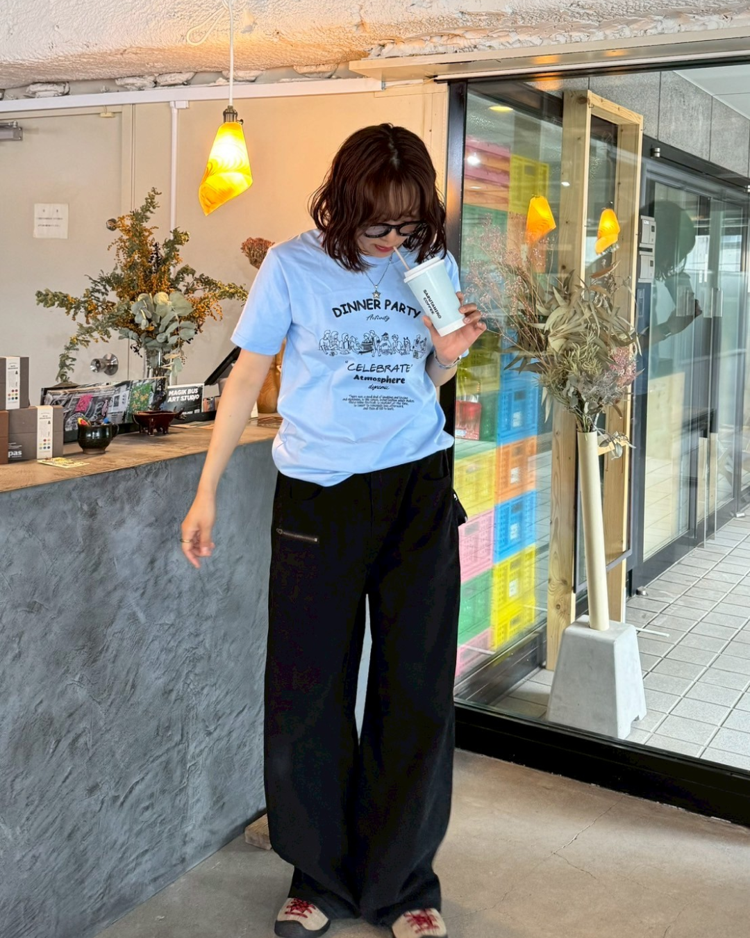 パーティープリントTシャツ SM1019