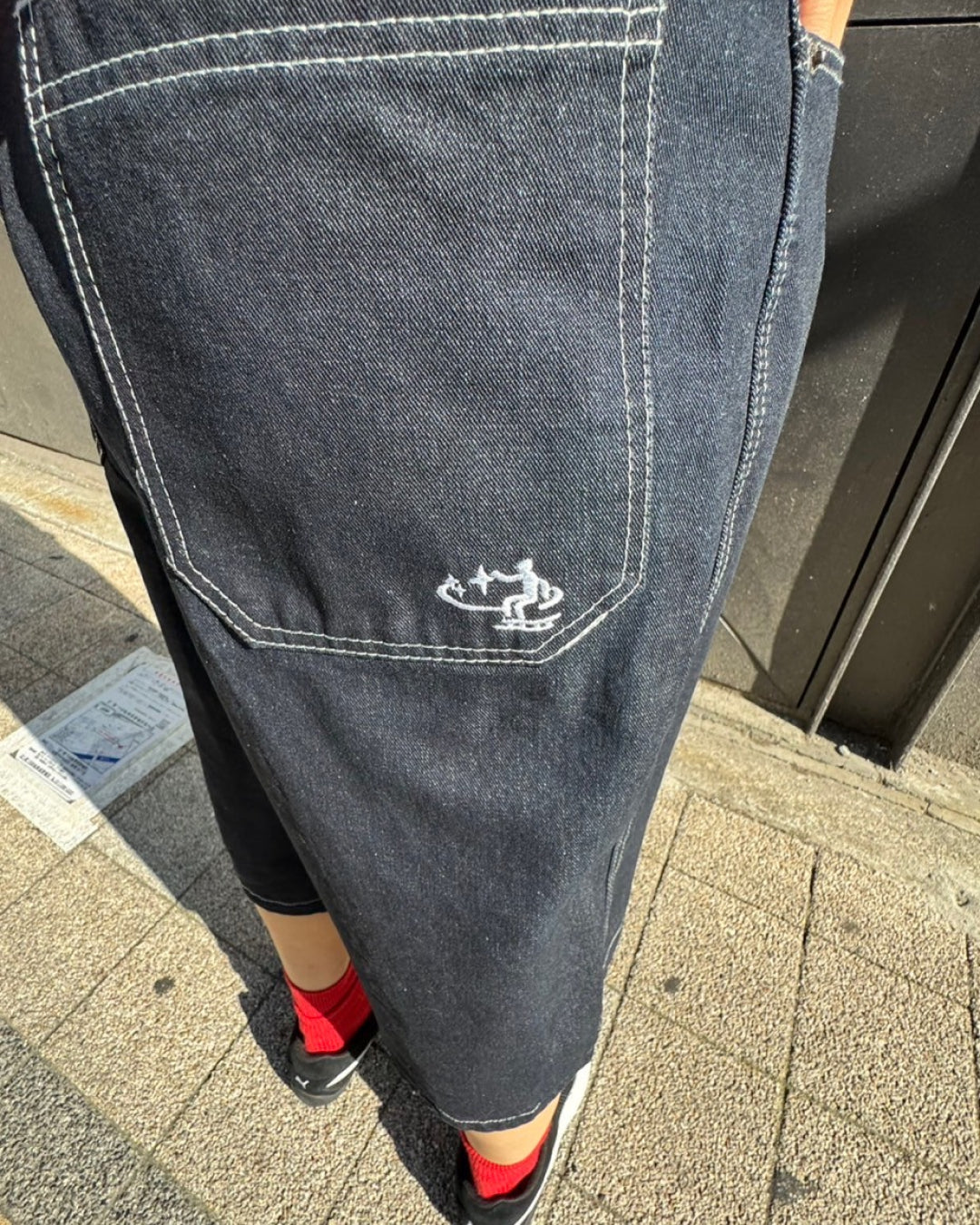 ワンポイントハーフデニムパンツ
SM1039