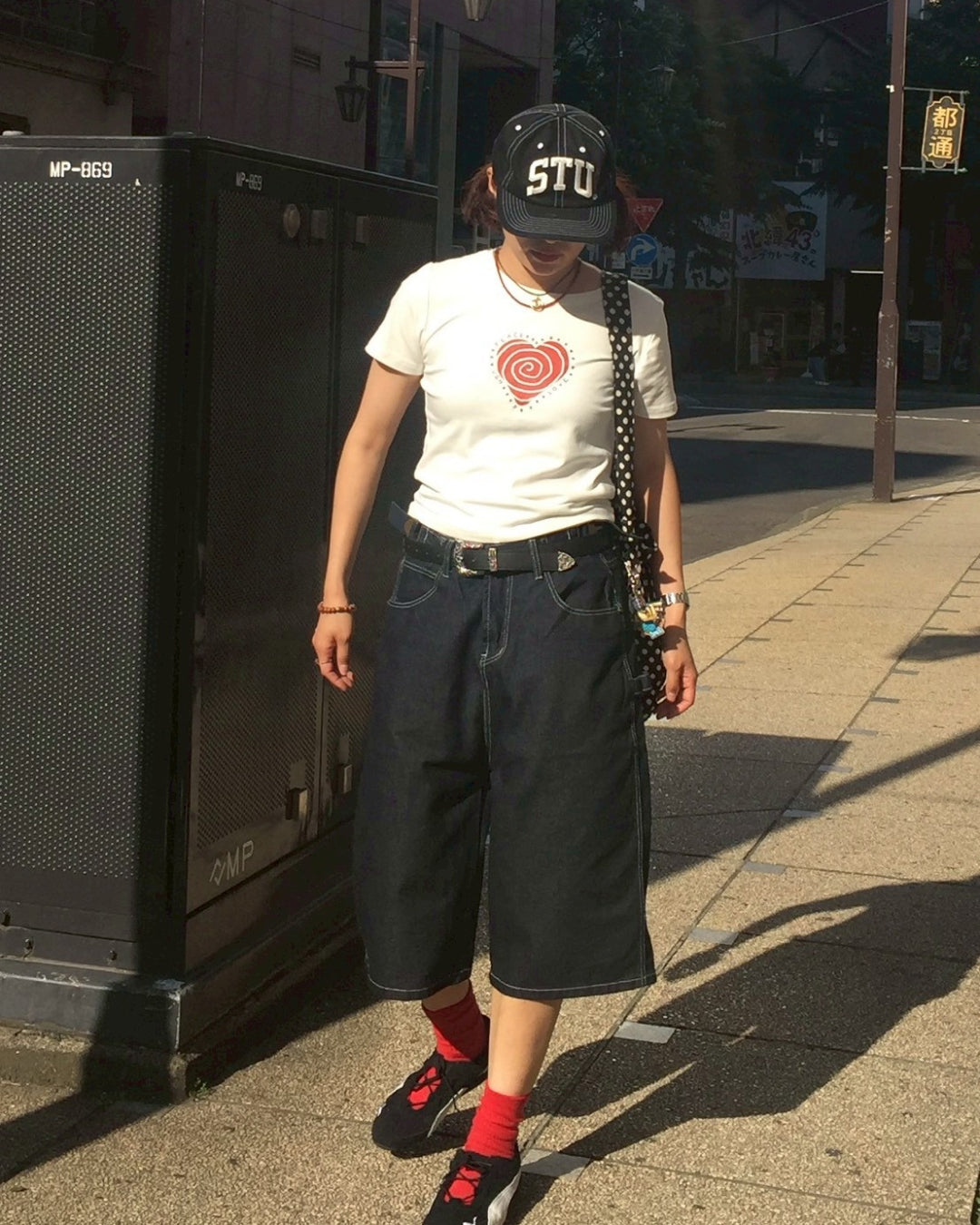 ワンポイントハーフデニムパンツ
SM1039
