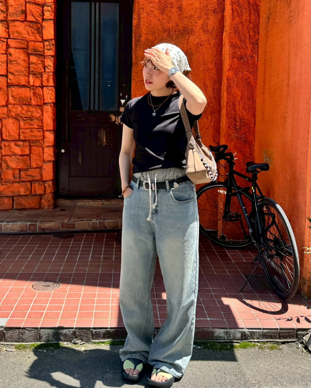 シンプルスリムTシャツ
SM1070