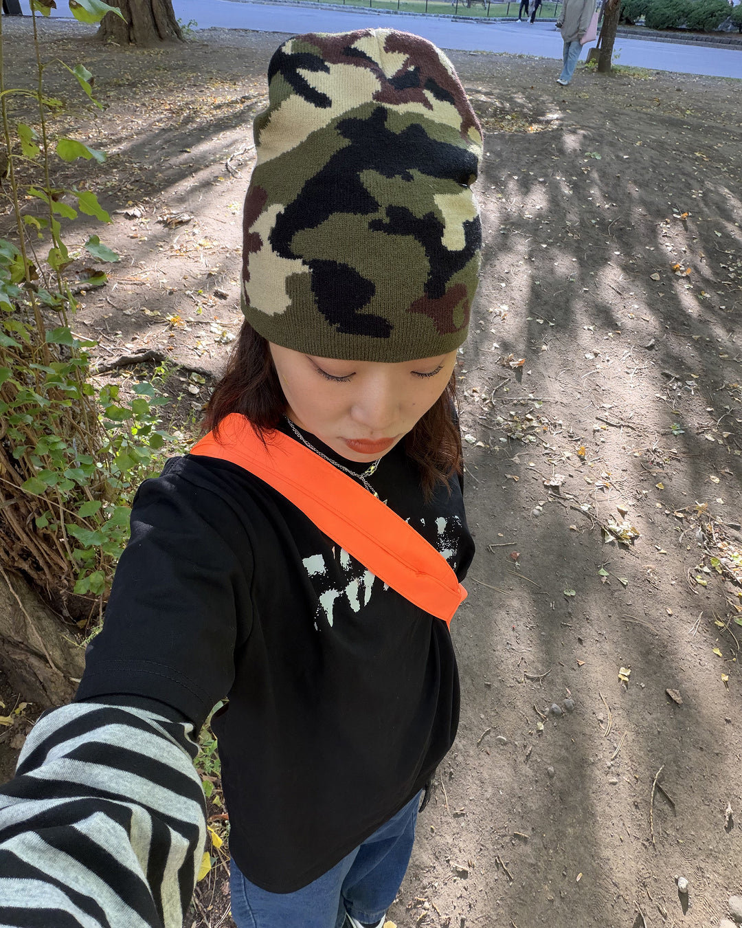 カモフラージュフラットハット SM2107