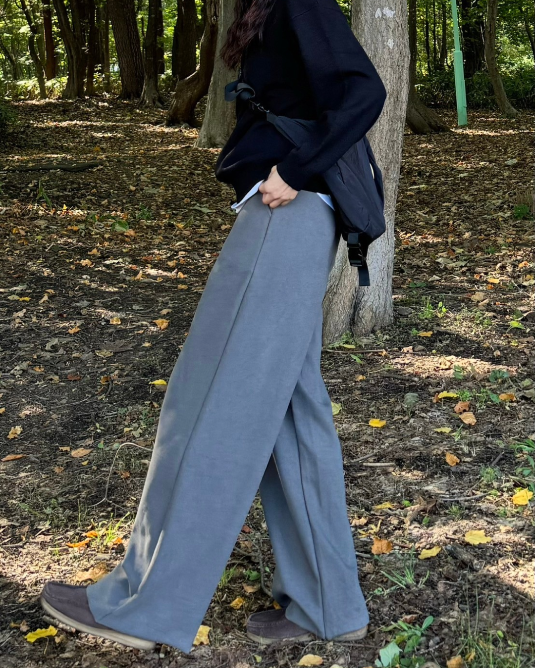ストレートタックパンツ SM0064