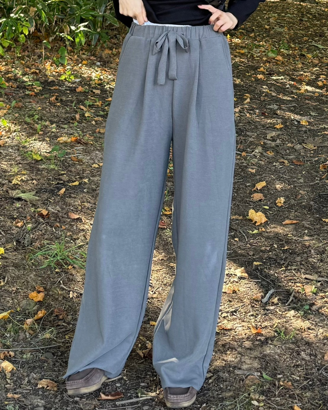 ストレートタックパンツ SM0064