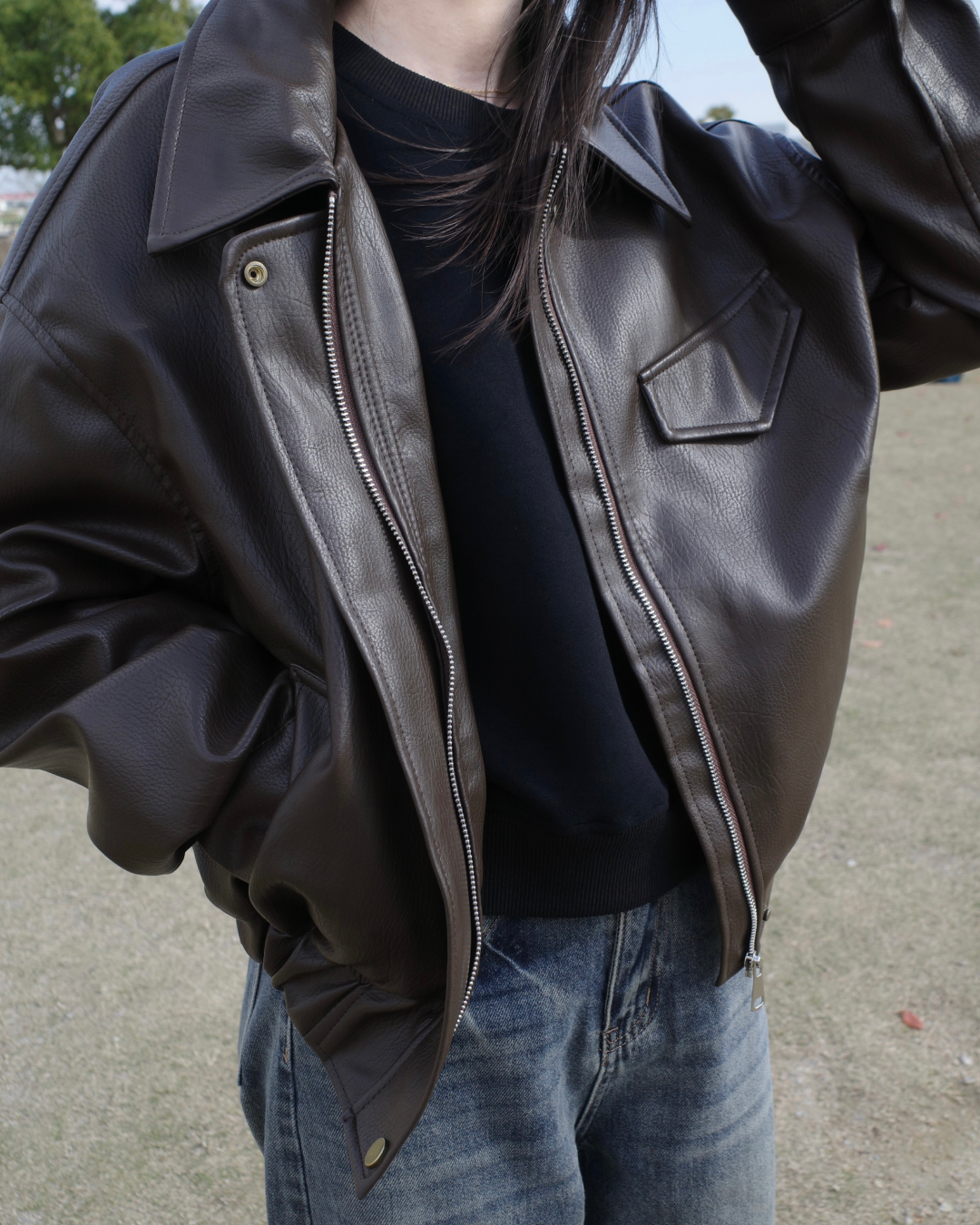 ラウンドネックスウェット SR0010