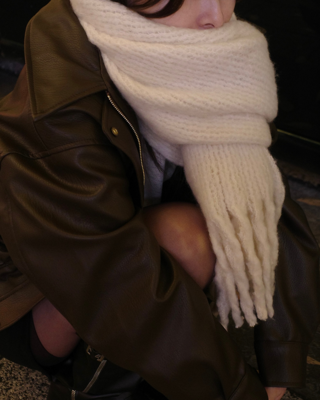 フリンジマフラー SR0031