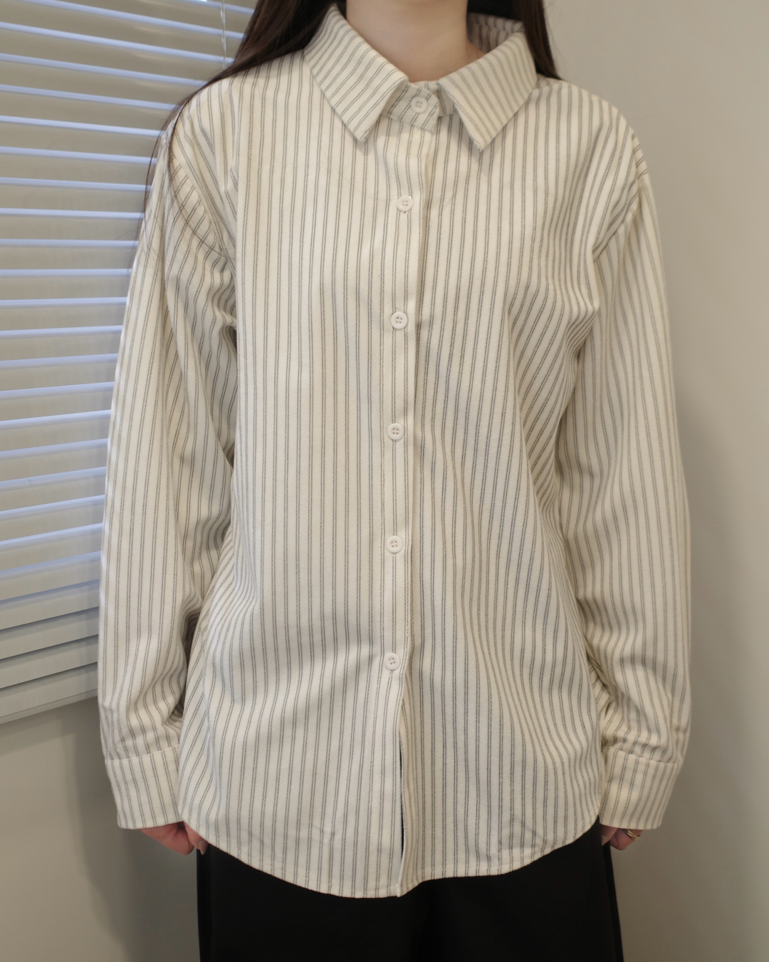 クラシックストライプオーバーシャツ SR0066