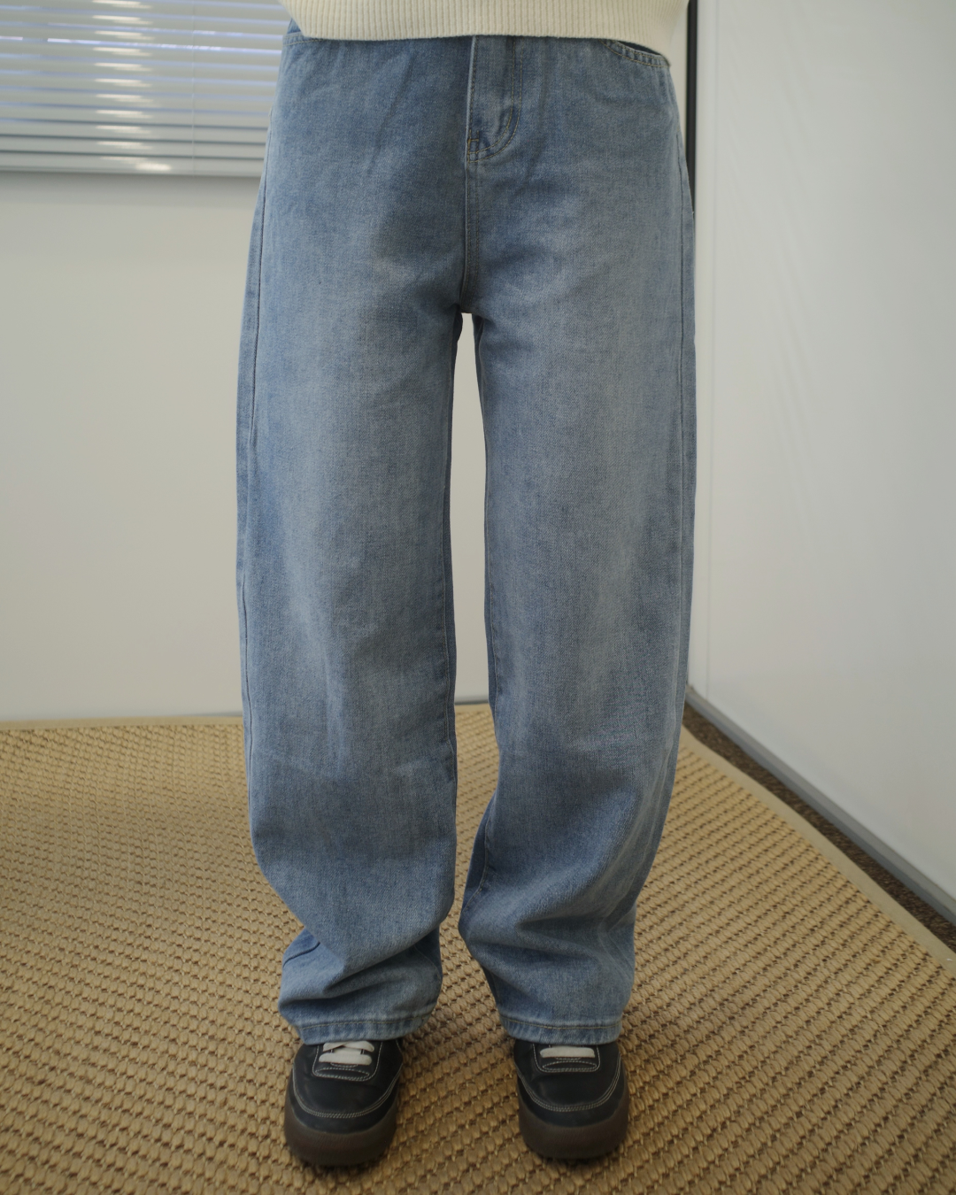 ウィンテージウォッシュストレートパンツ SR0088