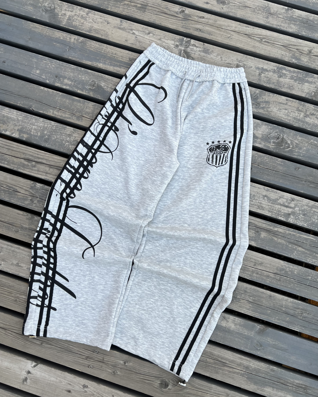 プリントドローストリングシマースウェットパンツ SS0008