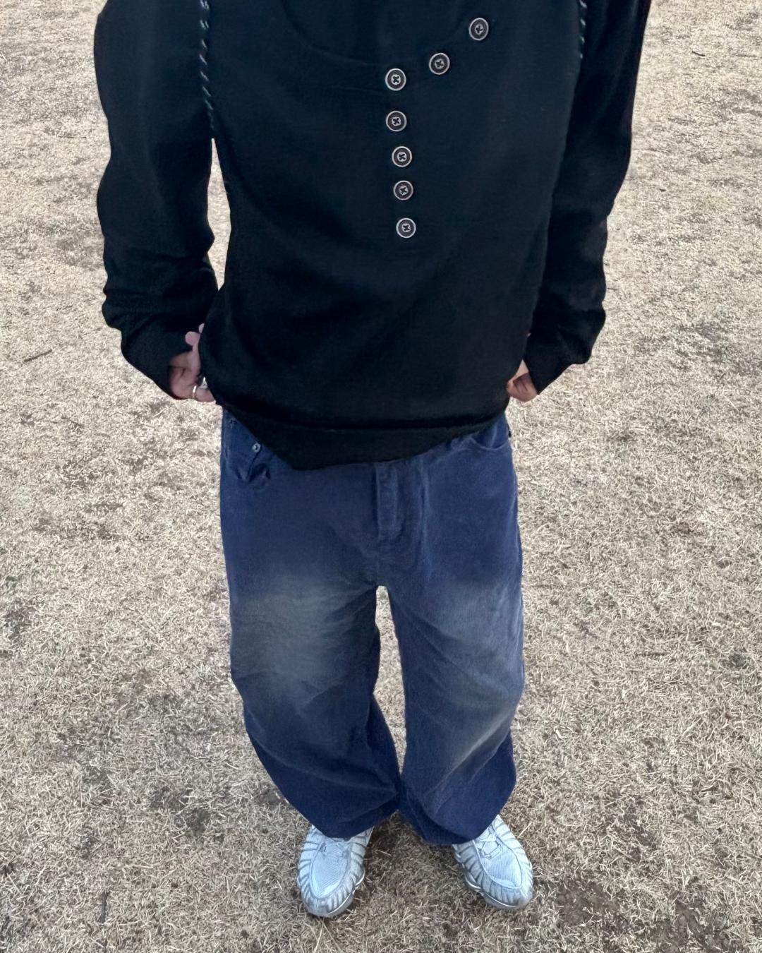 コーデュロイワイドパンツ SZ0001