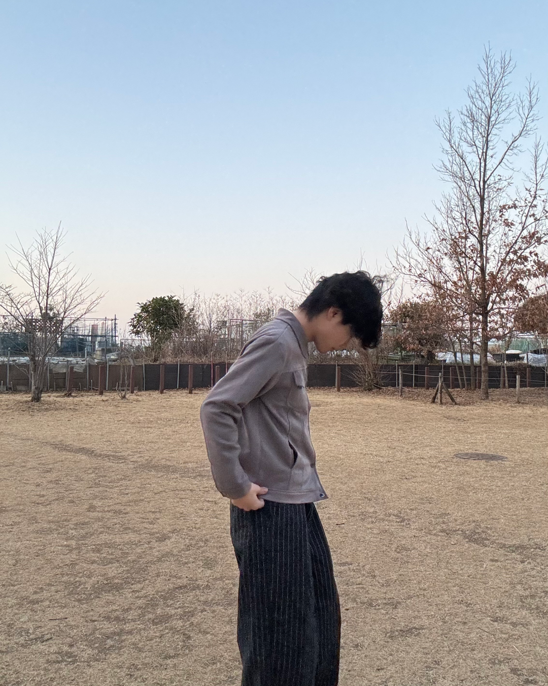 スエードタッチトラッカージャケット SZ0005