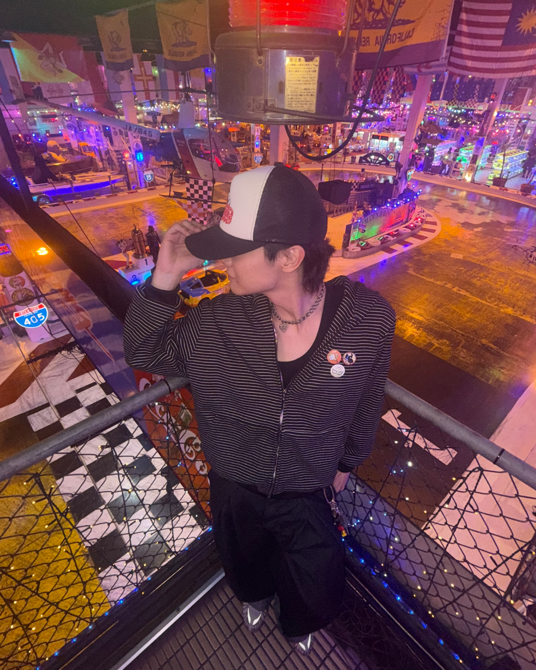 グランジボーダールーズフーディー SZ0009