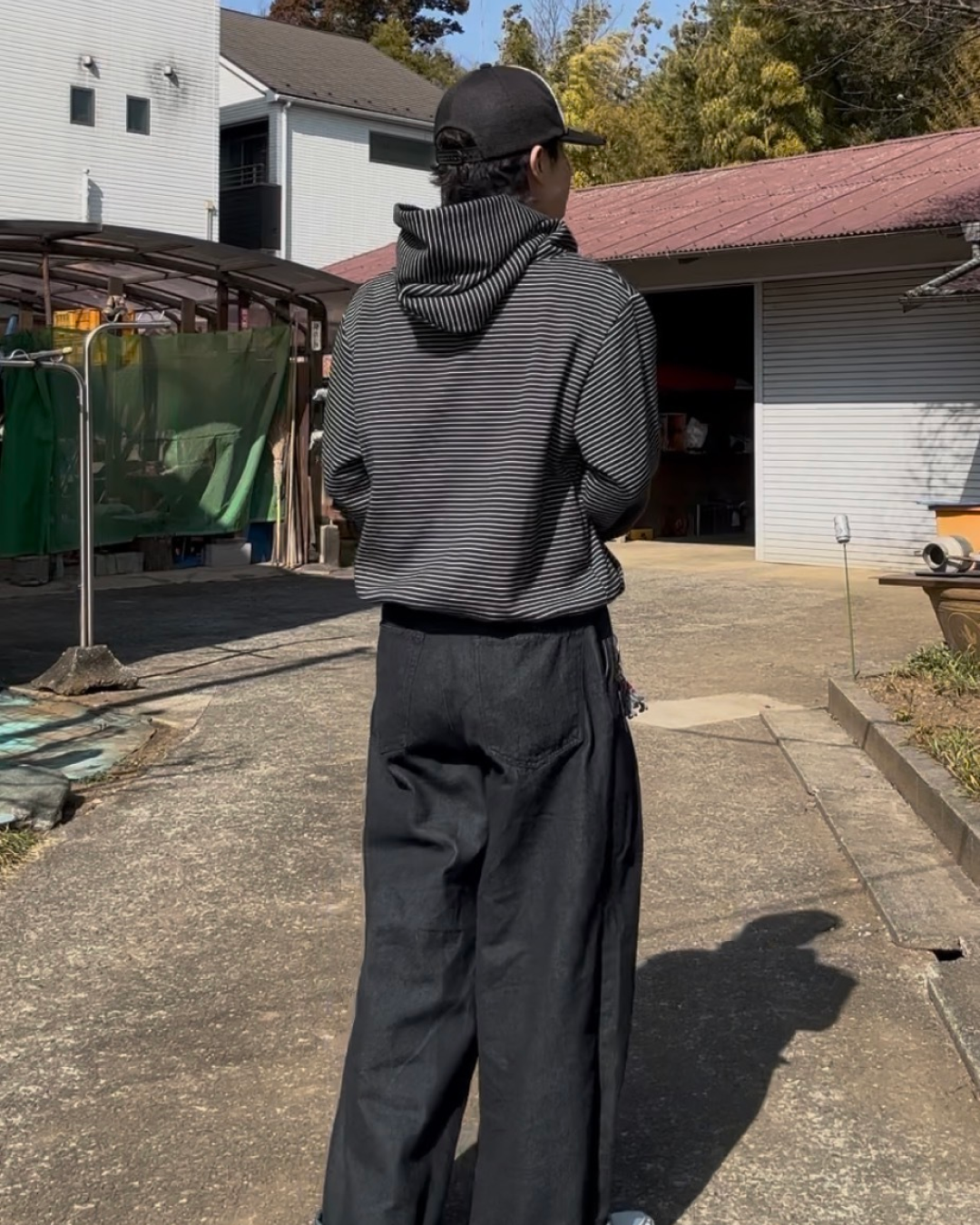 グランジボーダールーズフーディー SZ0009