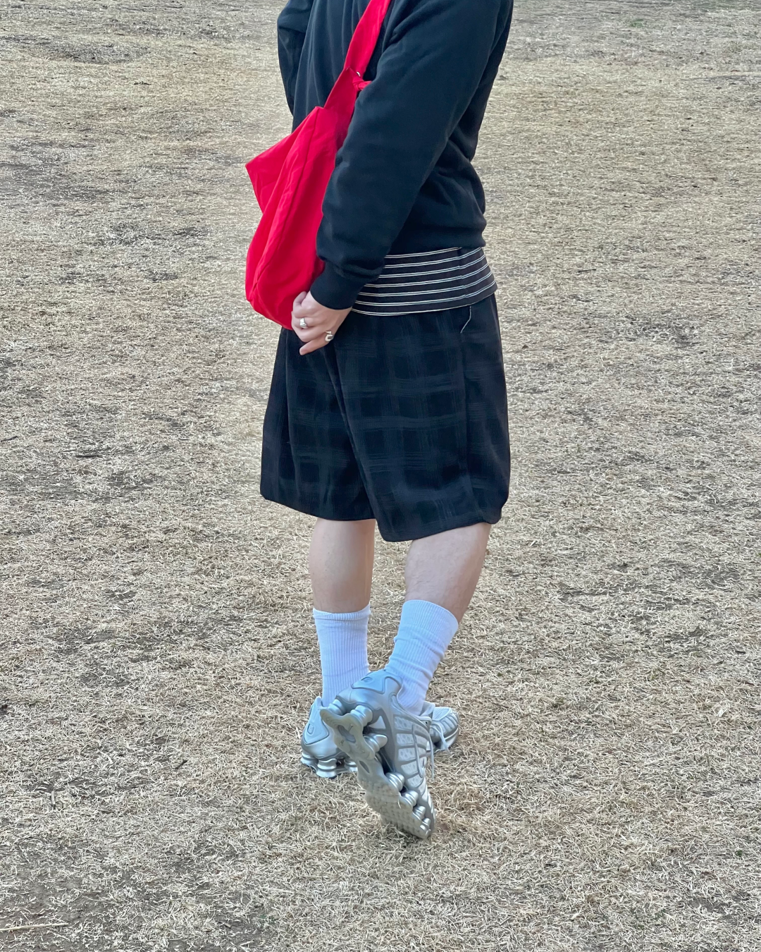 カジュアルチェックイージーハーフパンツ SZ0014