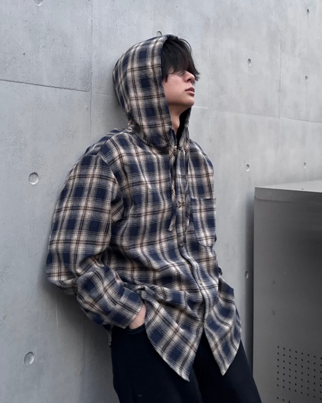 冬バーゲン☆】 チェック柄 (ディーゼル) DIESEL フード付きチェック 冬バーゲン☆】 チェック柄 (ディーゼル) DIESEL フード付きチェック