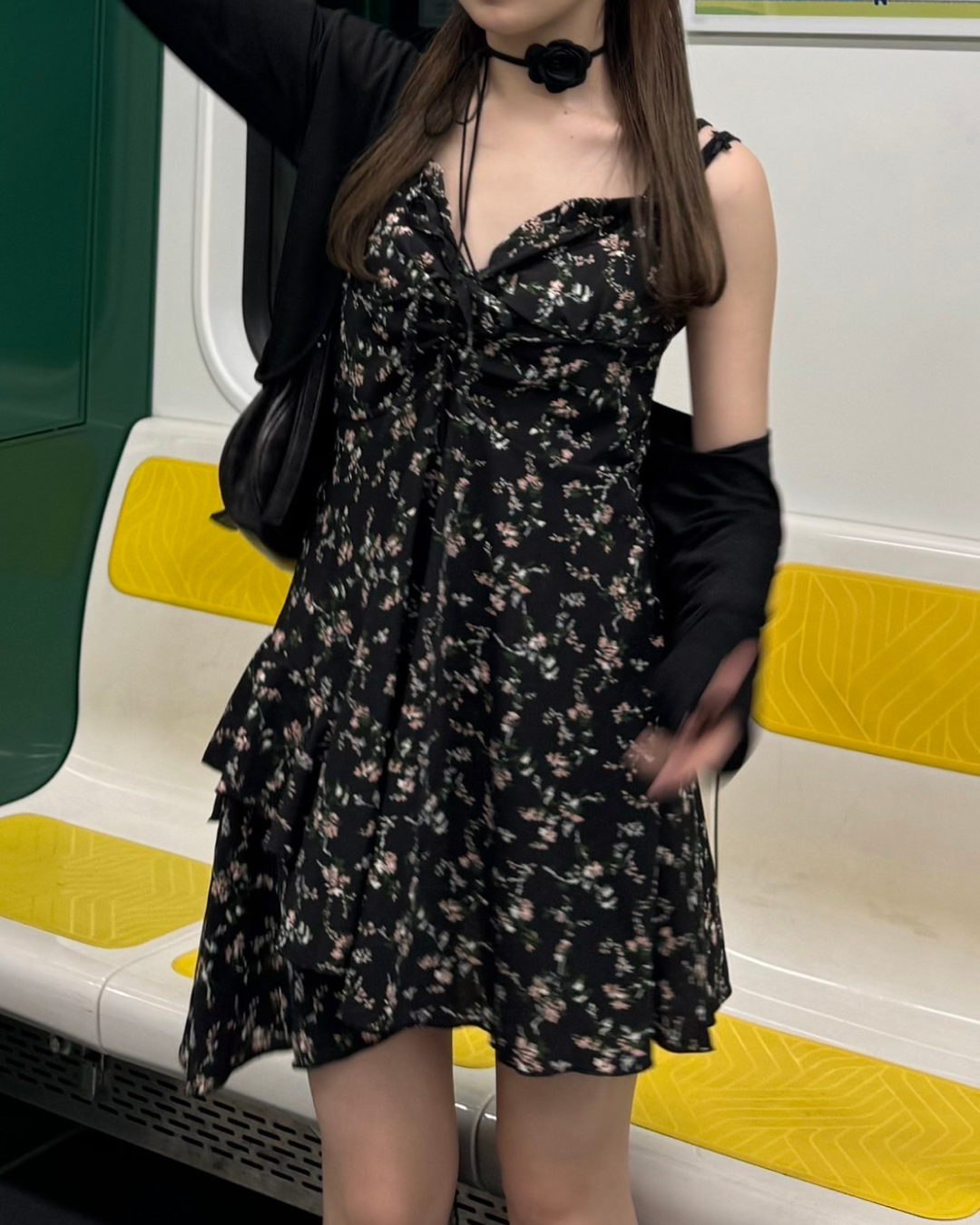 花柄キャミワンピース TH0002