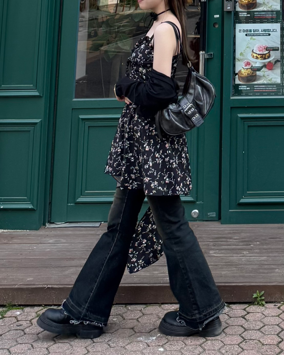 花柄キャミワンピース TH0002