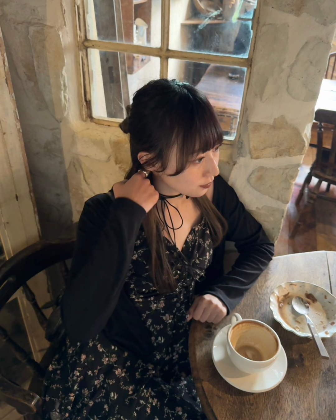 花柄キャミワンピース TH0002